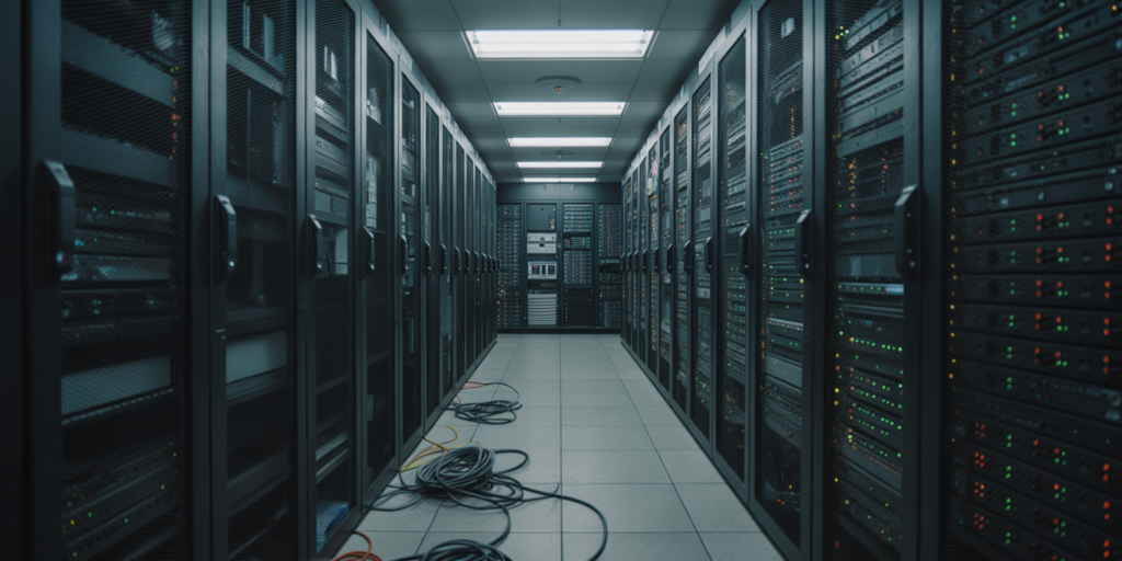 Wannacry server room