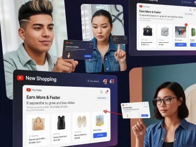 Image showing content creators on youtube