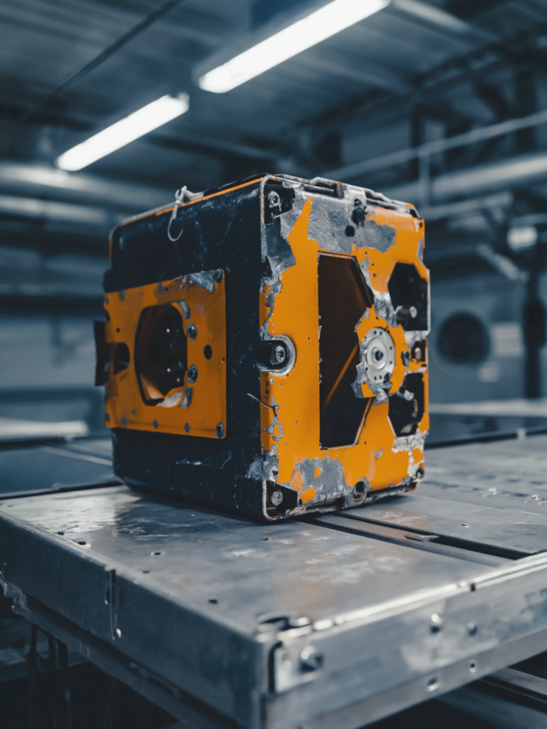 A blackbox image used in airplanes