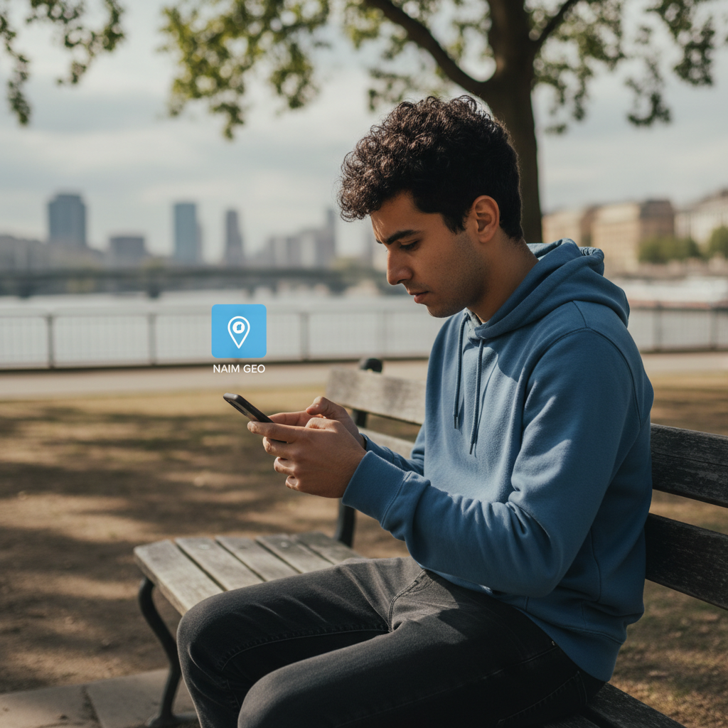 An image of a person using whatsapp and chatting with another person on whatsapp