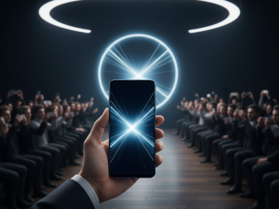 An image of a new phone launched in the market which is on sale