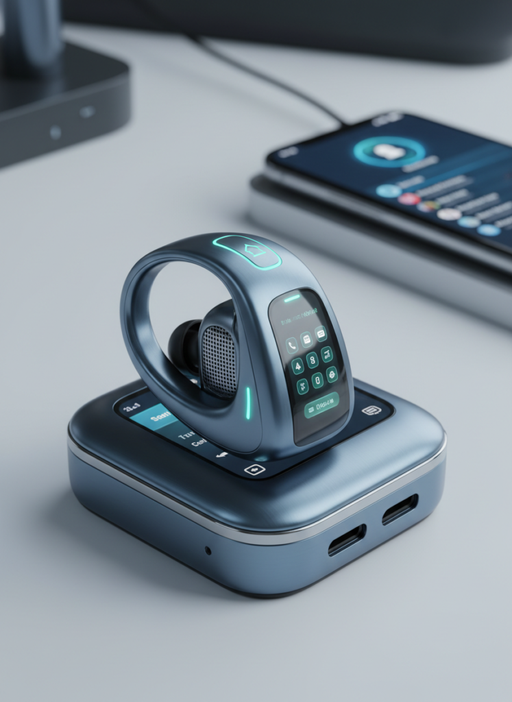 An image of a new AI device being launched in the market