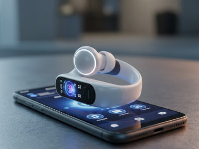 An image of a new AI device being launched in the market